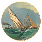 Second Goes Hungry collector plate by Roger Horton