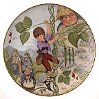 Jack And The Beanstalk collector plate by Dorothea King