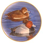 Pair Of Redheads collector plate by Trevor Boyer
