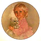 Kathie collector plate by Leo Jansen