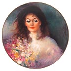 Moment To Reflect collector plate by Edward Runci