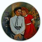 Annie And Grace collector plate by William Chambers