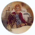 Annie And Sandy collector plate by William Chambers