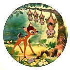 What's Up, Possums? collector plate by Disney Studio Artists