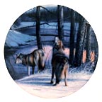 Northern Spirits collector plate by Kevin Daniel