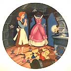 A Dress For Cinderelly collector plate by Disney Studio Artists
