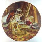 Little Red Riding Hood collector plate by Scott Gustafson