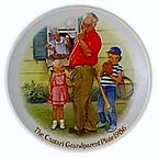 The Home Run collector plate by Joseph Csatari