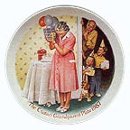 The Sneak Preview collector plate by Joseph Csatari