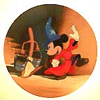 The Mischievous Apprentice collector plate by Disney Studio Artists