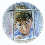 Disappointment collector plate by Frances Hook