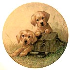 Gone Fishin' collector plate by Lynn Kaatz