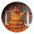 Melanie collector plate by Raymond Kursar