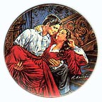 Scarlett And Rhett: The Finale collector plate by Raymond Kursar