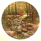 The Murmuring Stream collector plate by Bart Jerner