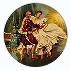 Shall We Dance collector plate by William Chambers