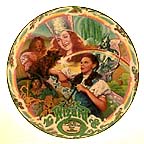 Over The Rainbow collector plate by Kimmerle Milnazik