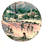 Seems Like Yesterday collector plate by Mimi Jobe