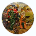 I Cain't Say No collector plate by Mort K&uuml;nstler