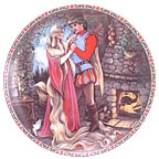 Rapunzel collector plate by Karen Pritchett