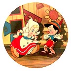 I've Got No Strings On Me collector plate by Disney Studio Artists