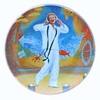 Honey Bun collector plate by Elaine Gignilliat
