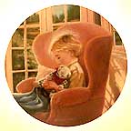 Favorite Buddy collector plate by Jennifer R. Welty