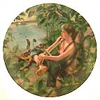 Tom Sawyer The Pirate collector plate by William Chambers