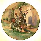 Whitewashing The Fence collector plate by William Chambers