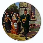 The Golden Goose collector plate by Charles Gehm