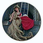 Rapunzel collector plate by Charles Gehm