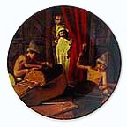 The Shoemaker And The Elves collector plate by Charles Gehm