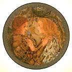 The Pledge collector plate by Sulamith Wulfing