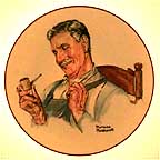 Home From The Fields collector plate by Norman Rockwell