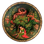 Awaiting The Firebird collector plate by Sergei Y. Adeyanov