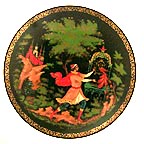 The Golden Cage collector plate by Gennady N. Kochetov
