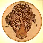 Jaguar collector plate by Guy Coheleach