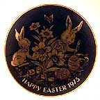 Happy Easter collector plate