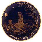 Mother And Child collector plate