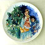 Cecile And Raoul collector plate by Paul Durand