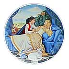 Sleeping Beauty collector plate by Andre Quellier