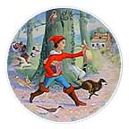 Little Tom Thumb collector plate by Andre Quellier