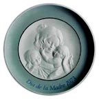 Mother And Children collector plate