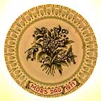 Forget-Me-Not collector plate by Emil Fagerberg