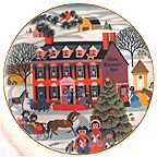 The Olde Countrie Inn collector plate by Betsey Bates