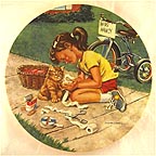 Nurse Nancy collector plate by Mike Hagel