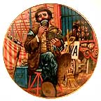 Emmett Kelly collector plate by Robert Weaver