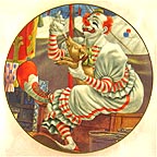 Felix Adler collector plate by Robert Weaver
