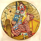 Lou Jacobs collector plate by Robert Weaver