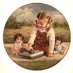 Chatterbox collector plate by Lucelle Raad